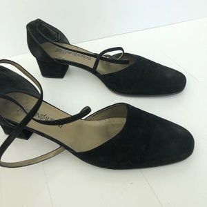 Yves Saint Lauren black heels